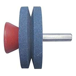 Volwco Lawn Mower Blade Sharpener,Blade Sharpener Garden Tools Rotary Mower & Tool Sharpener Rotary Drill For Power Hand Drill