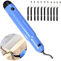 Deburring Tool Kit, 360 Degree Rotary Design of Deburring Blades, for Plastics, Wood, Steel, Copper and Aluminum, 1 Piece With