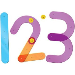 Learning Resources Number Construction, 55 Pieces