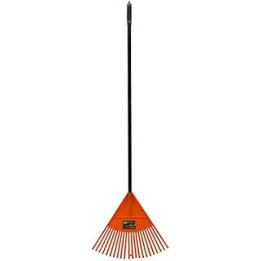 NEW 12 TOOTH LEAF RAKE GARDEN LAWN GRASS LEAVES PLASTIC HAND HELD WIDE LIGHTWEIGHT | GARDENING HAND TOOL | AUTUMN WINTER |