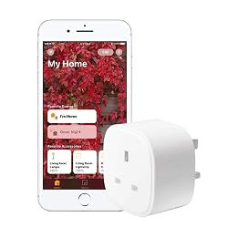 Flysocks Smart Plug Compatible with HomeKit Siri, Alexa, Google Assistant Voice Control Wireless Remote Control Timer Switch,