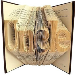 Uncle - Original Font - Folded Book Art