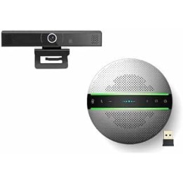 Professional HD 1080p Webcam | Premium | Noise Cancelling USB | Bluetooth Speakerphone | Bundle Package | Compatible with
