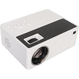 Mini Projector, Portable Projector 1280 X 720P Support 1920 X 1080P, 110 ANSI Lum WiFi Phone Same Screen 16:9 LED Projector for