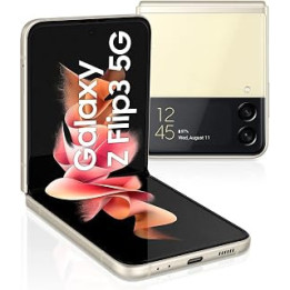 Samsung Galaxy Z Flip3 5G 128GB - Cream - Unlocked (Renewed)