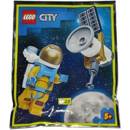 LEGO City Astronaut Minifigure 2 Foil Pack Set 952205 (Bagged)