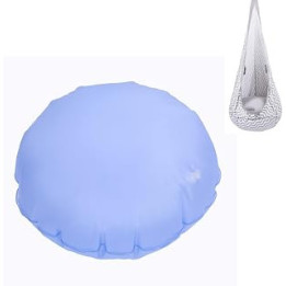YAERSI Pod Swing Hammock Pod Chair Replacement Inflatable Cushion,Hammock Chair Swing Thicken PVC Inflatable Cushions (Blue)