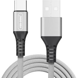 VEN-DENS Type C Fast Charging Cable, Charger Cable 1.5 Meter High Speed Charging Charger Cable Lead Nylon Braided Type C Cable