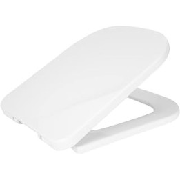 Supernic Toilet Seat Soft Close Lid Adjustable Dual Fixing Standard Toilet Seat Quick Release Toilet Seat for Easy Cleaning