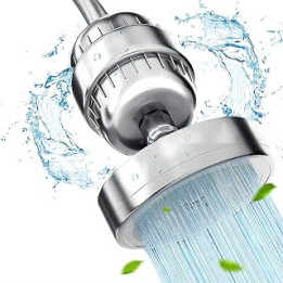 Luxury Filtered Shower Head Set 22 Stage Shower Filter for Hard Water Removes Chlorine and Harmful Substances, Showerhead