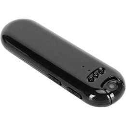 Body Worn Camera 1080p, 16GB Pocket Video Camera Plastic Metal Recording for Office