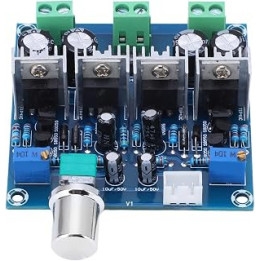 Circuit Power Amplifier Board, Easy Installation Amplifier Circuit Board Professional Chips Self Protection for Active Speakers