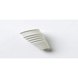 Merriway BH07580 White. Chunky Swirls/Splash Preventors for 1/2 inch Taps