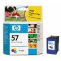 Hewlett Packard HP 57 Tri-Colour Inkjet Cartridge 17ml Ref C6657AE
