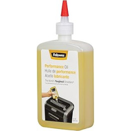 Fellowes Shredder Oil for Micro Cut and Cross Cut Paper Shredders, 355ml - Shredder Oil Lubricant