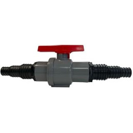 Corrugated Pond Pipe Flow Valve,fits 19mm 25mm or 32mm Multi-Size for Pumps,Filters Water Features and Waterfalls