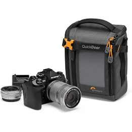 Lowepro GearUp Creator Box Medium II, Mirrorless and DSLR Camera Bag, Camera Case with QuickDoor Access, Made with Recycled