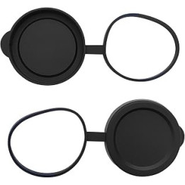 50mm Binocular/Monocular Objective Lens Caps Internal Diameter 59.4-60.9mm Rubber Cover Set Black