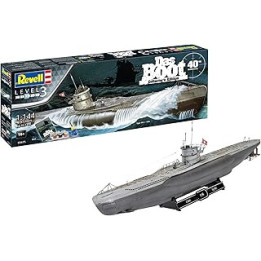 Revell Gift Set 05675 "Das Boot" Movie 40 Years Collector's Edition 1:144 Scale Unbuilt Plastic Model Kit with Contacta