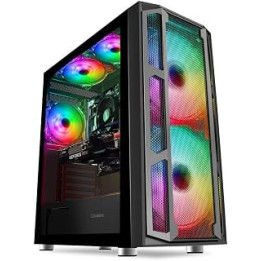G6 Gaming PC GGF15R-6X - Intel i9 13900Kf, 8GB RX 7600, 2TB M.2 SSD, 3TB HDD, 16GB DDR4, WiFi, No OS