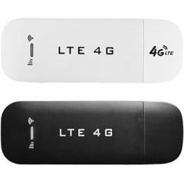 AZURAOKEY Pocket 4G/3G + WiFi Router, 4G LTE USB WiFi Router Modem Dongle, Mobile WiFi Hotspot with SIM Card Slot, 150Mbps High