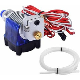 APAAZO 3D printer V6 12V/24V remote print J-head Hotend extruder 1meter ptfe tube and cooling fan bracket for 1.75mm filament