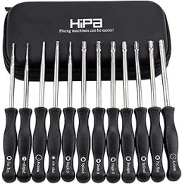 Savior Set of 12 Carburetor Tuning Tools Tuning Screwdriver for 2-Stroke Engine Spline Tooth/Pac Man/D for Poulan Hus-qvarna