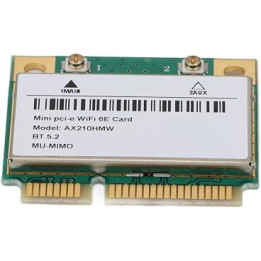 Cuifati Mini PCIE Wireless Card 2.4GHz 5GHz 6GHz High Efficiency Transmission Network Adapter