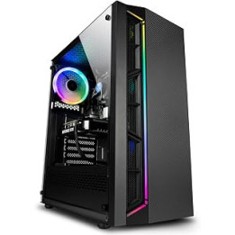 Vibox V-5 Gaming PC - AMD Ryzen 5 4500 Processor - Nvidia RTX 3050 8GB Graphics Card - 16GB RAM - 480GB SSD - Windows 11 - WiFi