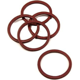 Fibre Washer for 3/4" BSP Tap Connectors, Washer is 23.88mm Diameter (Pack of 5)