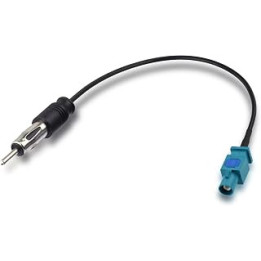 Bingfu Fakra to Din Cable Universal Vehicle Car Stereo FM Radio Antenna Adapter Cable Fakra Z Male to DIN Plug Connector Cable