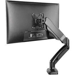 Azwamkue Monitor Stand Gas Monitor Mount Monitor Desk Mount Grommet Mounting for Computer Screen Up to 27 Inch