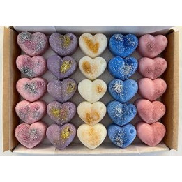 BLOHOUT Wax Melts, Perfume Scents, Alien, Angel, Black Opium, Mademoiselle, J'adore, 25 Wax Melt Hearts