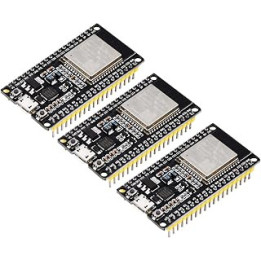 Diymore 3PCS ESP32 Development Board,ESP32 WIFI Module with CP2102 WLAN WiFi Bluetooth ESP32 WROOM (38Pin)