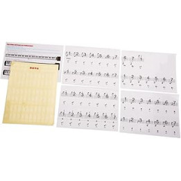 Vaguelly Clear Sticker Paper Keyboard Letter Piano Letter Piano Keyboard Letters Piano Key Electronic Keyboard Piano Piano