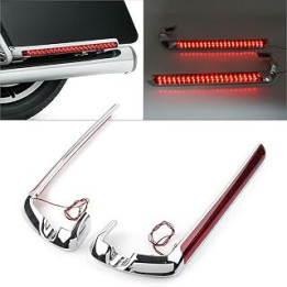 GZYF Motorcycle Rear Saddlebag LED Light Strip Assembly For Harley Electra Glide FLHT, Road King FLHR, Street Glide FLHX, Road