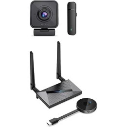 4K HDMI Wireless Transmitter Collaboration Bundle V1 - Compatible with OmniJoin