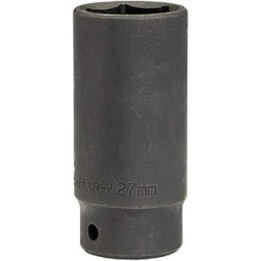 Draper 12748 Expert Deep Impact Socket, 1/2" Square Drive, 27mm