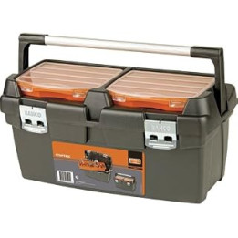 Bahco 4750PTB60 Plastic Tool Box, Multi-Colour, 600 x 305 x 295 mm