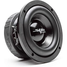 Skar Audio EVL-65 D4 6.5" Dual 4 Ohm 400W Max Power Subwoofer