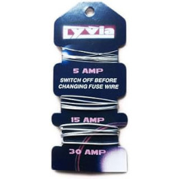 Centurion EA17L 5, 15 & 30 Amp Fuse Wire on Card, Multi-Color