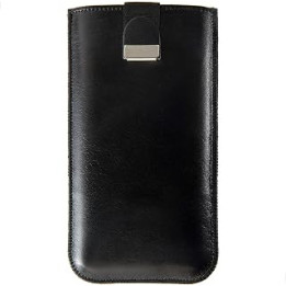 Black Italian Leather Case for OnePlus 9