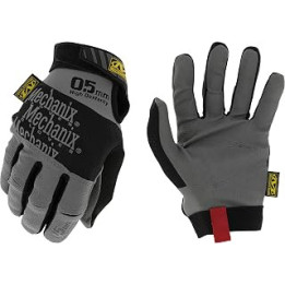 Mechanix Wear - Specialty 0.5mm High Dexterity Gloves (Medium, Grey) Black