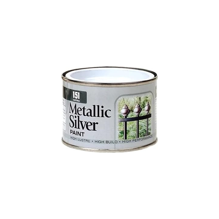 151 Metallic Paint 180ml Silver