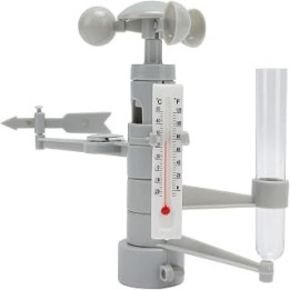Omabeta DIY Weather Station Kit, Simple Operation Hands on Ability Improvement DIY Multifunction Weather Station Set Durable