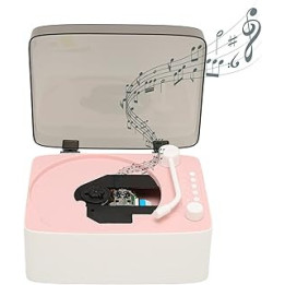 VintageCD Player, Portable Music Player with Retro Design, Multifunctional & Easy to Use ( 3)