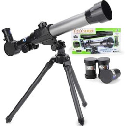Telescopes for Kids Beginners, 60mm Portable Astronomy Refractor Telescope with Adjustable Tripod, Phone Adapter, Finder Scope,