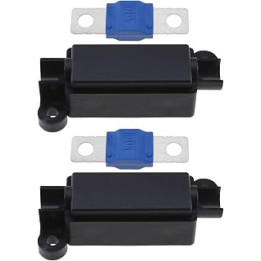 2PCS Midi Fuse Holders & 2PCS 100Amp Midi Fuses for Cars Trucks Construction Vehicles Agricultural Machinery Buses Caravans