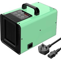 AIRAS Digital Ozone Generator & Negative Ion Generator 2-in-1 Air Purifier 10,000mg/h, Ozone Machine with Daily Cycle Function,