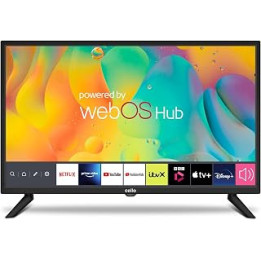 Cello CS24WS01 24″ inch Traveller 12-Volt Smart TV Freeview Play FreeSat, Bluetooth. Disney+, Netflix, Apple TV+, Prime Video,